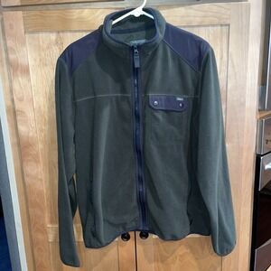 Woolrich Jacket Mens Extra Large Full Zip Long Sleeve Outdoor Lightweight Fleece